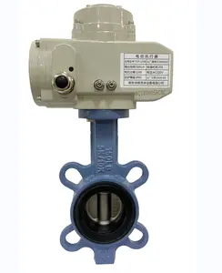 Butterfly Valve Actuator 220v SS Electric Butterfly Valve