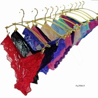 2024 Culotte Femme en Dentelle Transparente Assortie Modèle Séduction à Couleurs Variées