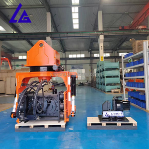 Le marteau vibro hydraulique, pilote de pile peut s'incliner à 90 degrés utilisé dans les travaux de fondation pour les ponts et les bâtiments - Product Image 6