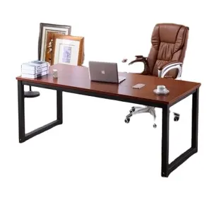 בית משרד שולחן מחשב, מודרני תעשייתי פשוט שולחן, תחנת עבודה, עץ מחקר כתיבה שולחן בית ריהוט