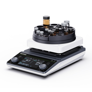 실험실 자기 전자기 액세서리 가열 테스트 튜브 플라스크 금속 모래 욕조 자기 교반기 가열 모듈 - Product Image 2