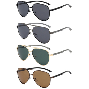 Nuovi <span class=keywords><strong>Occhiali</strong></span> <span class=keywords><strong>da</strong></span> <span class=keywords><strong>Sole</strong></span> <span class=keywords><strong>Aviator</strong></span> <span class=keywords><strong>Polarizzati</strong></span> per Uomo, Anti-UV, in Alluminio e Magnesio, per Guida e Tempo Libero - Product Image 6