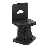 Chaise pliante télescopique portable Nouveau design Tabouret télescopique avec dossier pour chambre à coucher et loisirs en plein air pour la pêche et la randonnée