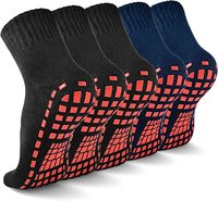Chaussettes de sport Pilates à logo personnalisé pour hommes et femmes, en tricot, anti-bactériennes, respirantes, écologiques, vente en gros OEM