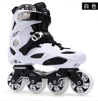 CHAQUE chaussures de patin à roulettes professionnelles à quatre roues en ligne pour adultes