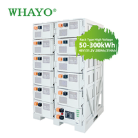 Système solaire hybride commercial Whayo complet 80 kW 100 kW 120 kW triphasé avec contrôleur MPPT et batterie lithium-ion