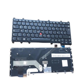 Teclado de ordenador portátil para Lenovo <span class=keywords><strong>ThinkPad</strong></span> Yoga 370 teclado alemán - Product Image 1