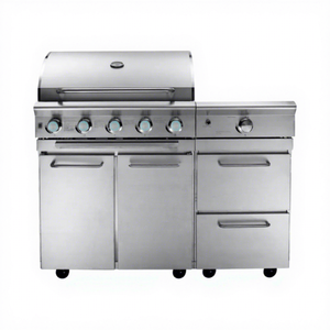 Barbacoa de Gas Personalizada de Acero Inoxidable de Alta Calidad, 4 Quemadores, Área de Cocción de 2.5 m, Uso en Exteriores y en el Hogar, Fácil de Montar, Personalizable - Product Image 6
