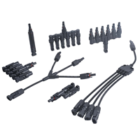 30A 50A Y3 Y4 Y5 1500V 2 à 1 connecteur 2 voies photovoltaïque IP67 PV Y connecteur de branche pour système solaire connecteur de branche