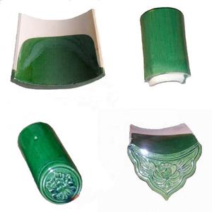 <span class=keywords><strong>กร</strong></span>ะเบื้องหลังคาเคลือบแบบจีนเผาจากดินขาว สำหรับศาลาแบบดั้งเดิม - Product Image 4