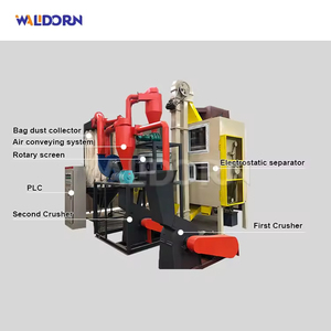 Chất thải điện tử PCB Máy tái chế động cơ vàng phục hồi hệ thống phế liệu bảng mạch cho trang trại Bo mạch chủ Máy Nghiền phân loại - Product Image 4