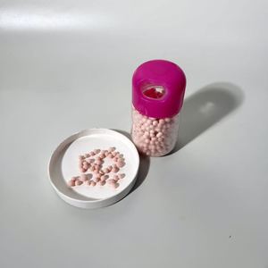 Crème glacée moléculaire aux perles saveur fraise, emballage en boîte, certifiée HALAL, stockage surgelé, mini-crème glacée, produit très demandé - Product Image 5
