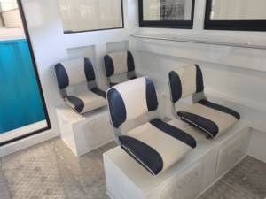 36 fit 11 metre 6 Ton Kapasiteli Alüminyum İş Teknesi Büyük Yük Teknesi Mavnası Çıkarma Gemisi - Product Image 6