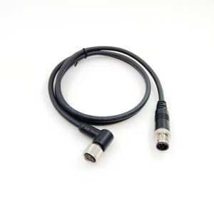 מותאם אישית רתמה חיווט m12 4 סיכה נקבה ישר 90 מעלות ip68 זווית ip68 - Product Image 3