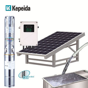 Pompe solaire submersible pour puits profond en acier inoxydable kepeida 110V 1000W DC, alimentée par énergie solaire, pour l'irrigation - Product Image 3