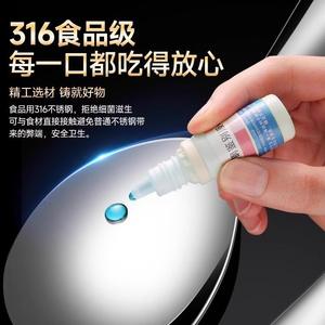 Cuchara para arroz de acero inoxidable, antiadherente para servir sobras, mango largo, cuchara grande para sopa, antiadherente para arroz - Product Image 5