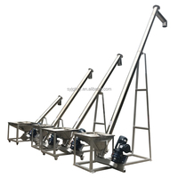 Alimentateur à vis pour céréales mobile, alimentateur à bol vibrant, machine de transport en acier inoxydable