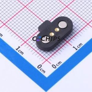YZT0755-20028-02025-01 Pogo Pin Connector Connector Magnetic Pogo Pin Female Connector 2P 2.5mm 2.8mm - Product Image 1