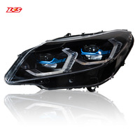 Nouveaux phares LED LKS 55W 6000K pour Z4 E89 2009-2016, lentille laser Angel Eye, DRL blanc/jaune
