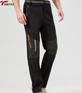 TIMETEX pantalon de plein air Softshell réfléchissant pour hommes pour le sport Trekking <span class=keywords><strong>randonnée</strong></span> coupe-vent pantalon de camping respirant à haute élasticité - Product Image 1