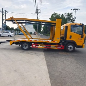 Coffre lourd 4*2 diesel voiture transport transbordement outil berline ouverte double couche véhicule de transbordement à courte distance - Product Image 2