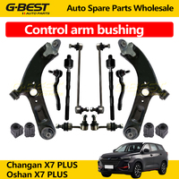 Kits de bras de suspension pour Changan Oshan X7 PLUS : bras inférieur avant, biellette de stabilisation, silentbloc, rotule de direction intérieure et extérieure