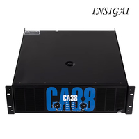 CA38 2 kanal 1300 Watt profesyonel ses ses ekipmanı pa sistemi amplifikatörler Dj Subwoofer Stereo 3u yüksek pa güç amplifikatörleri
