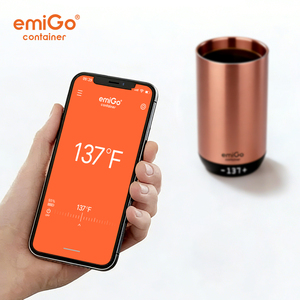 Vaso Térmico Portátil EmiGo <span class=keywords><strong>de</strong></span> 415 ml/14 oz, Taza <span class=keywords><strong>de</strong></span> Café Inteligente <span class=keywords><strong>de</strong></span> Acero Inoxidable con Control por Aplicación, Taza con Temperatura Constante - Product Image 5