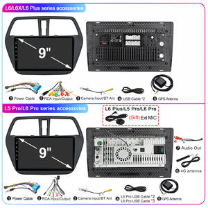 Autoradio Android 12 2 Din LEHX pour <span class=keywords><strong>Suzuki</strong></span> SX4 2 <span class=keywords><strong>S</strong></span>-<span class=keywords><strong>Cross</strong></span> 2012 - 2016, <span class=keywords><strong>Carplay</strong></span>, Navigation GPS, Stéréo, Lecteur DVD de voiture - Product Image 6