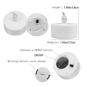 แสงเทียน LED กะพริบเปลวไฟแบบหยดสำหรับงานแต่งงานเทียนไร้เปลวไฟ - Product Image 3