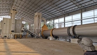 Sécheur rotatif à tambour unique à haute efficacité pour l'élimination de la poussière par cyclone, usage industriel, YGHG2.0X24m, avec certification CE en Tunisie et au Maroc