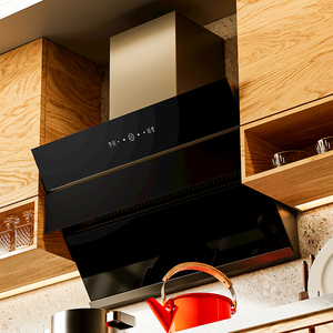 <span class=keywords><strong>Hotte</strong></span> <span class=keywords><strong>aspirante</strong></span> murale en verre trempé à ventilation coulissante, style cuisine chinoise, <span class=keywords><strong>design</strong></span> <span class=keywords><strong>moderne</strong></span> pour usage domestique - Product Image 3