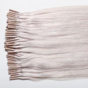 Consegna rapida 100% estensione capelli umani Remy Extension capelli vergini russi doppio disegnato I punta capelli cheratina <span class=keywords><strong>colore</strong></span> <span class=keywords><strong>biondo</strong></span> <span class=keywords><strong>platino</strong></span> - Product Image 4