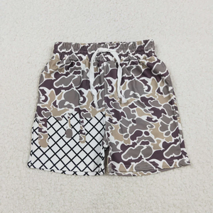 Pantalones Cortos de Verano para Bebés y Niños Pequeños, Transpirables, con Estampado de Camuflaje de Helado, Cintura Elástica con Cordón Ajustable, Venta al Por Mayor - Product Image 6