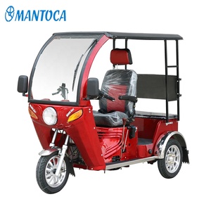 Tricycle à essence 110cc pour personnes handicapées avec cabine - Product Image 1
