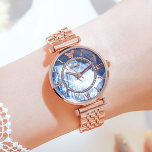 Fashionable and casual stainless steel women's watch, simple and luxurious, versatile quartz watch, a hot-selling export item - Product Image 6