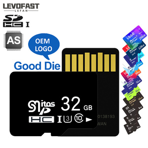 LEVOFAST Tarjeta SD personalizada para cámara Teléfonos móviles Tarjeta TF Tarjetas de memoria 128GB 64GB 32GB <span class=keywords><strong>16GB</strong></span> - Product Image 1