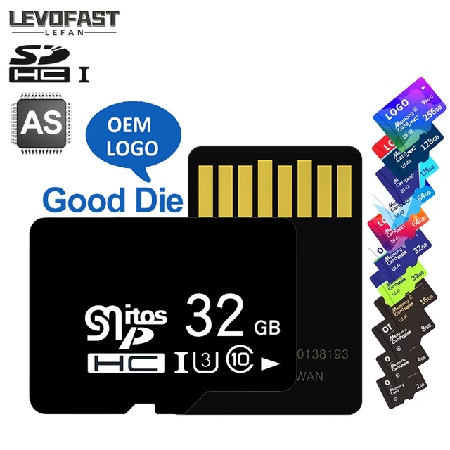 LEVOFAST Custom SD Card for Camera Mobile Phones TF Card Memory Cards 8GB 16GB 32GB