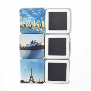 New 50*50mm 2*2 Inch Square Manual Magnet Fridge <b>Badge</b> <b>Making</b> Machines Plastic Button Material for Desktop Use - Product Image 5