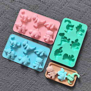 Molde <span class=keywords><strong>de</strong></span> Silicona 3D <span class=keywords><strong>de</strong></span> <span class=keywords><strong>Dinosaurio</strong></span> con 6 Cavidades para <span class=keywords><strong>Fondant</strong></span>, <span class=keywords><strong>Pastel</strong></span>, Chocolate, Caramelos, Velas, Jabón, Manualidades, Decoración <span class=keywords><strong>de</strong></span> Pasteles - Product Image 5