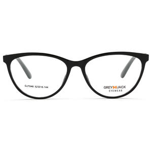 Gafas de Sol Grises Jack Cat Eye con Montura Completa 52-16-144 Anti UV Unisex Diseño Minimalista para Adultos - Product Image 1