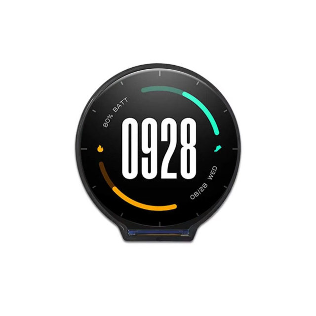 4 Inch Circular Display 720x720 MIPI 1200nits High Brightness IPS Round LCD Display for Home Appliance