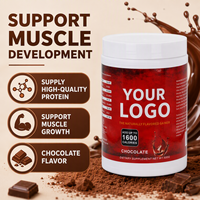 Poudre de chocolat 500g pour le développement musculaire OEM ODM Marque XuTong 1600 calories Durée de conservation de 24 mois