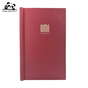 Porta Menu per Ristorante con Stampa Logo Personalizzata e Lamina Dorata, Copertine per Lista Vini con Facile Estrazione - Product Image 1