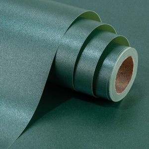 Yarcony Shimmer Dark Green <b>Wrapping</b> <b>Paper</b> Roll 30 Inches X 33 Feet Solid Color Pearly Lustre Gift Wrap Birthday - Product Image 1