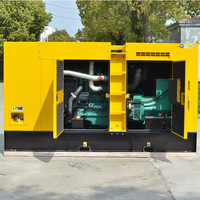Générateur diesel silencieux 100 kW 125 kVA avec ATS en option, capot insonorisé