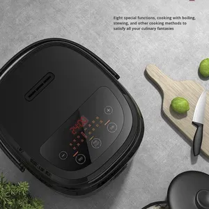 Digital Multi Rice Cooker Digital <b>Timer</b> Control 4L Capacity Multifunctional Features Soup Separation Portable Design for Smart R - Product Image 5