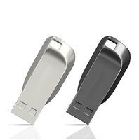 Venta al por mayor Mini USB Flash Drive 64GB 32GB 3,0 Pen Drive 16GB 8GB 4GB Metal Memory Stick 2GB 1GB Pendrive Regalo USB 2,0 Nuevo