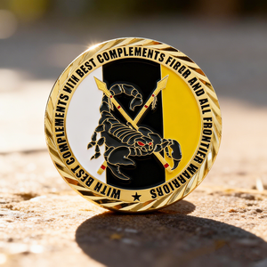 OEM 纪念币制造商 金属冲压铸造 美国金币 定制挑战币 - Product Image 1