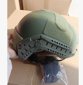 Casque de protection sportif DFV02 500G pour le cosplay, le ski, noir et vert, en plastique ABS, version 500G, en stock - Product Image 1